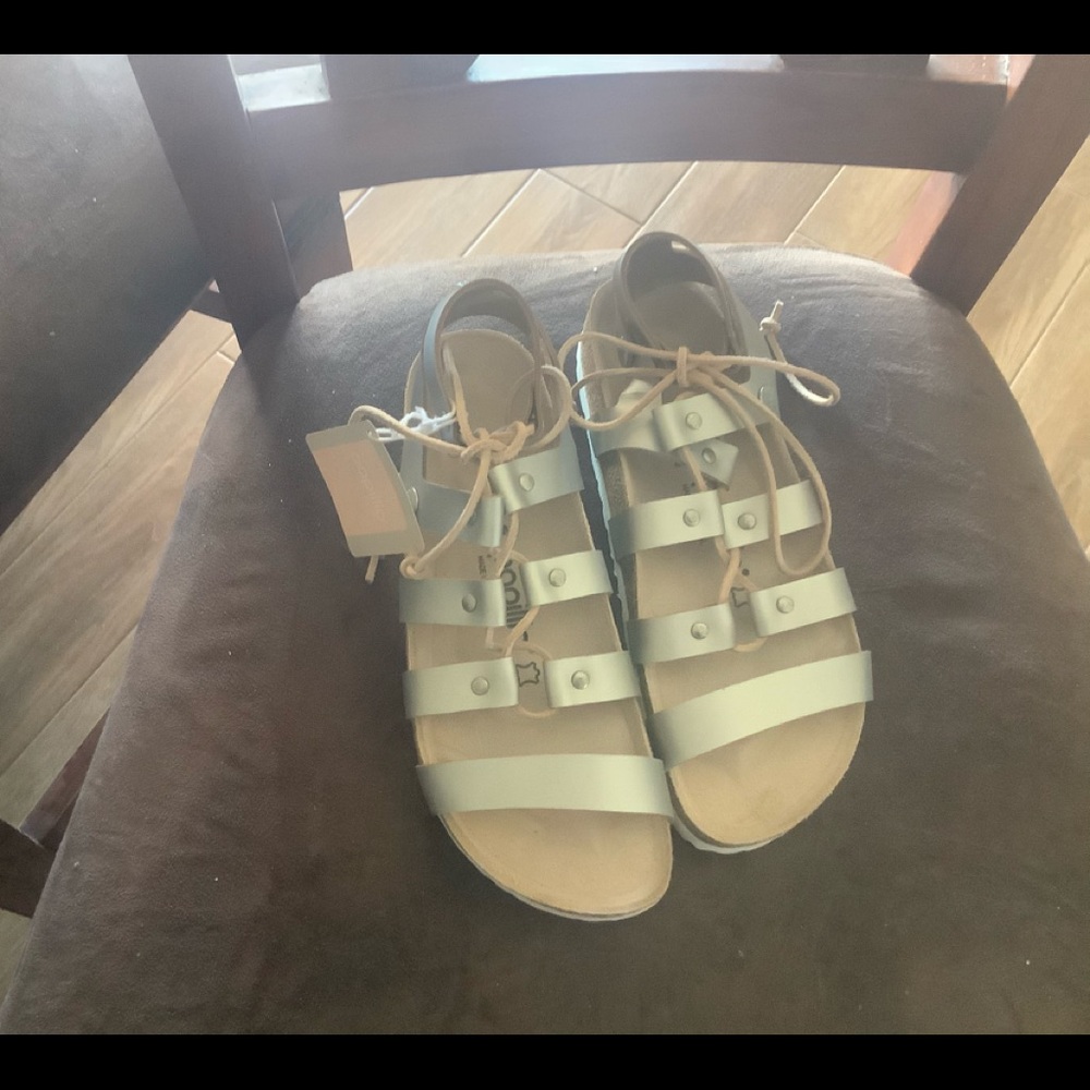 Birkenstock Gold Gladiator Cleo Papillio Sandal